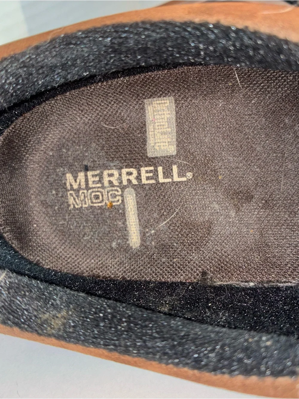 Merrell Men's Brown Suede Slip-On Trail Shoes